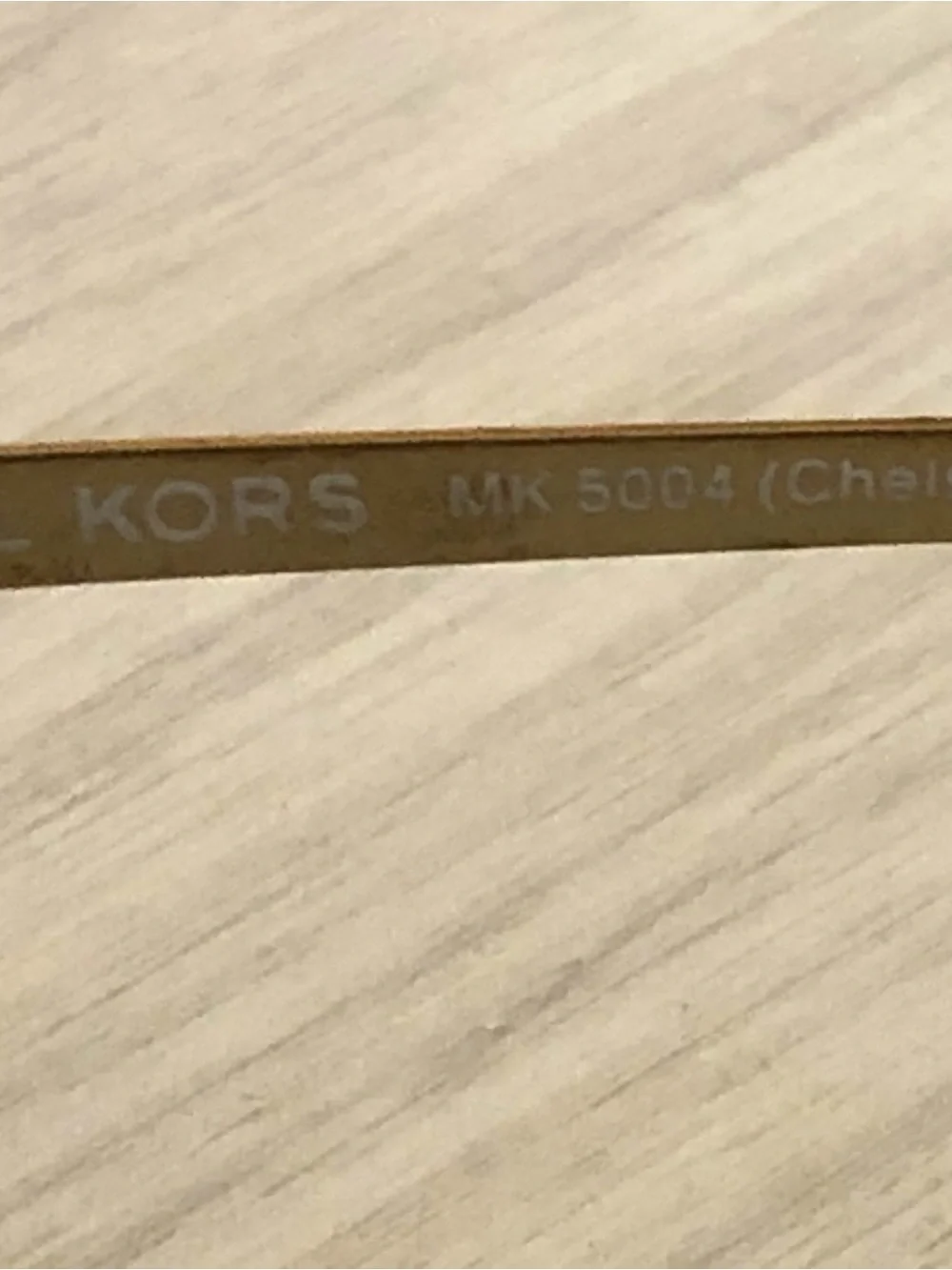 Michael Kors Chelsea Aviator Sunglasses Gold Green Mirror MK 5004